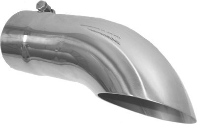 MBRP 12" STAINLESS STEEL EXHAUST TIP 4" INLET 4" OUTLET TURN DOWN T5081