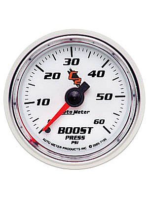Auto Meter C2 Series Boost Gauge 0-60psi