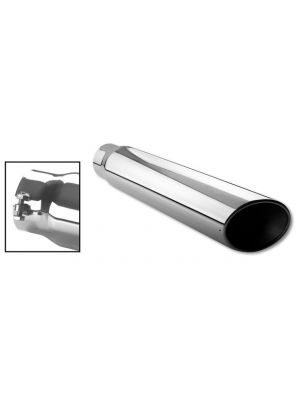 Diamond Eye Performance Single Wall Angle Cut Rolled Tip (4in. to 5in.)