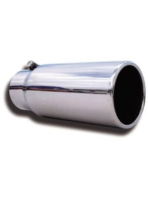 MBRP Single Wall Straight Cut Rolled Exhaust Tip (4