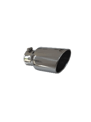 MBRP Single Wall Angle Cut Rolled Exhaust Tip (4
